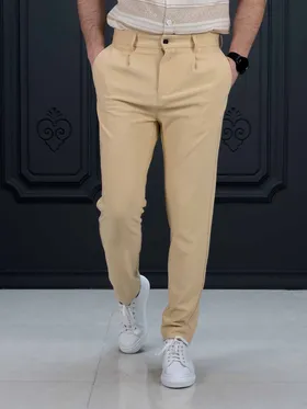 شلوار 3526 ZARA کرم