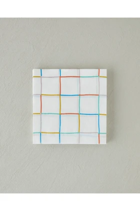 دستمال کاغذی مهمانی English Home مدل Rainbow Grid - چندرنگ