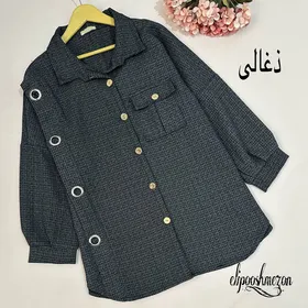 B338- مانتو حلقه‌ای
