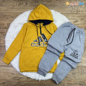 هودی شلوار adidas داخل کرک 3 الی 9 سال