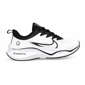 کتانی نایک زوم ایکس طرح لبخند سفید مشکی Nike ZoomX Smile White Black