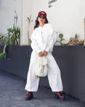 ست دخترانه سویشرت شلوار با کیف تدی