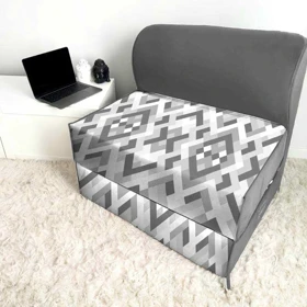 کاناپه تخت شو یک نفره مینیمال هندسی مدل M1076