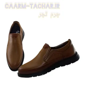 کفش رسمی و روزمره مردانه تمام چرم طبیعی ارتوپدیک