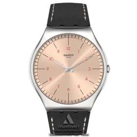 ساعت سواچ صفحه رز گلد Swatch SS07S118
