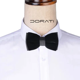 پاپیون مشکی مخمل 7167