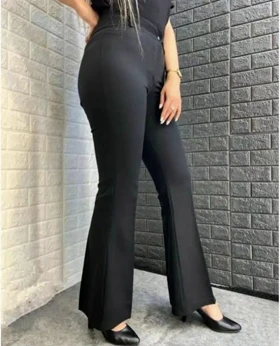 شلوار زنانه دمپا گاباردین کد 5136