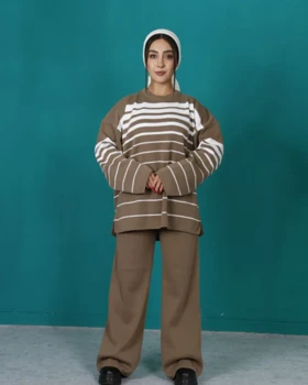 ست بافت راه راه تراکمی معکوس