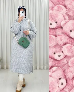 ست کلاه‌دار لانگ دورس پنبه‌ای