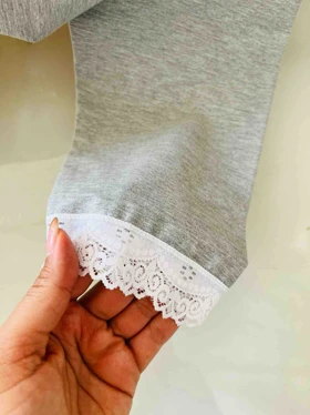 ست لباس راحتی سه تیکه تاپ و شلوارک زنانه