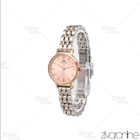 ساعت دنیل ولینگتون زنانه صفحه رزگلد خطی اسمال 106248