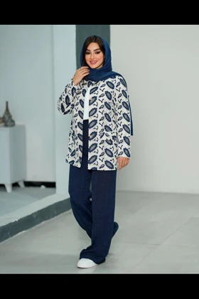 کت دانتل دکمه قلبی