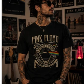تیشرت طرح پینک فلوید pink Floyd کد 02