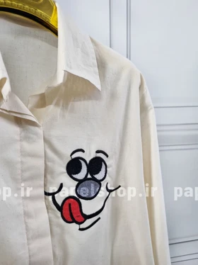 شومیز مانتویی کتان