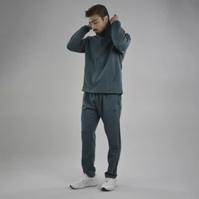 ست سویشرت و شلوار گرمکن اسپرت الو مدل 17006 آبی نفتی