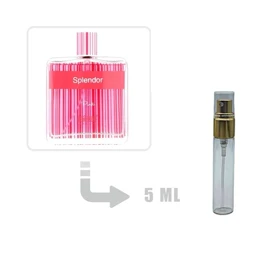 دکانت عطر ادکلن اسپلندور پینک-قرمز زنانه 5 میل اصلی Splendor Pink for Woman 5ml
