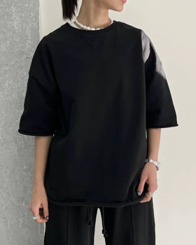 تیشرت باکسی مشکی برند ZARA