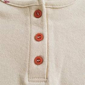 ست بلوز و شلوار زنانه نخ پنبه کرم لین کد 5196-156