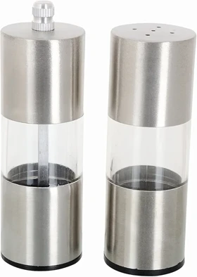 نمک پاش و فلفل ساب استیل استند دار - شنگیا