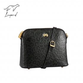 کیف دوشی زنانه مدل F112 (سبز تیره لِپرد)