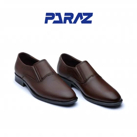 کفش مجلسی مردانه چرم طبیعی مدل الگانت کارا قهوه ای کد 37