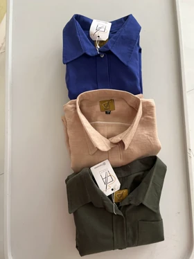 شومیزهای تخفیف ویژه لینن کد 4444