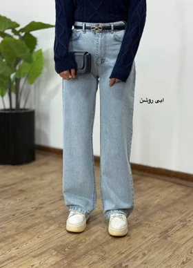 شلوار جین نیم بگ فلای 4