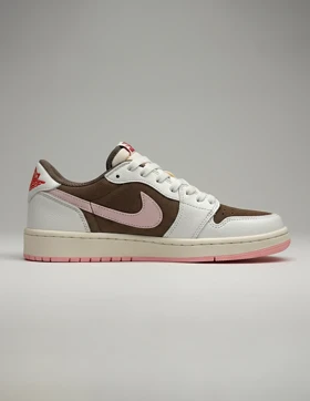 کفش روزانه زنانه نایکی Jordan 1 Low Travis Scott W