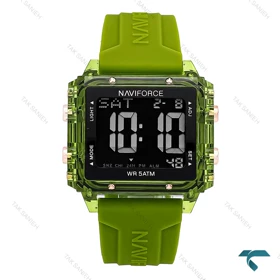 ساعت نیوی فورس NF7101 دخترانه پسرانه سبز NaviForce-6944-L
