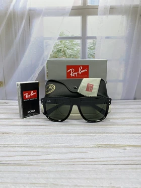 عینک آفتابی Ray-Ban Reverse مدل RB R0501S مشکی UV400، فریم کائوچو استات، مناسب صورت بزرگ