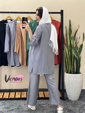 ست مانتو شلوار بابوس