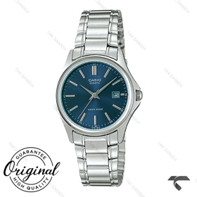 ساعت زنانه کاسیو LTP-1183A-2A سیلور صفحه سرمه ای Casio-10272-L
