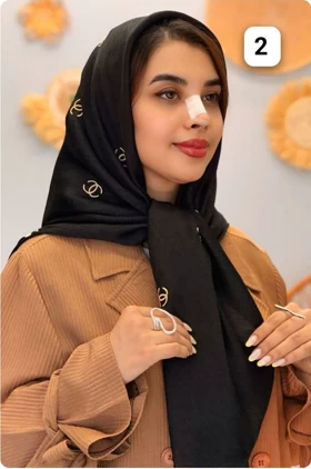 روسری مشکی طهورا