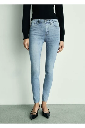 شلوار جین زنانه اورجینال منگو mango