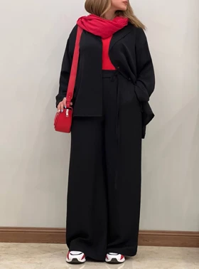 ست مانتو شلوار کرسپوی درجه یک