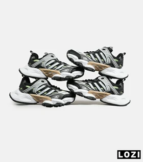 کفش کتانی مردانه و زنانه مشکی طوسی سفید ADIDAS performance x9000l4