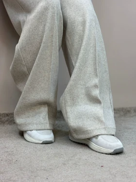 شلوار بگ فوتر پلین