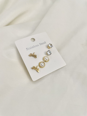 پک گوشواره طرح سنجاقک