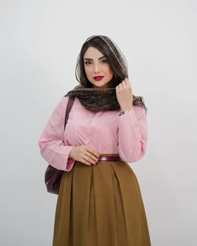 شومیز راه‌راه پروانه