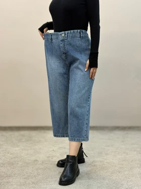 شلوار واید سایز بزرگ 6289