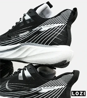 کفش کتانی مردانه و زنانه مشکی سفید نایک NIKE lab Zoom Fly 'sp