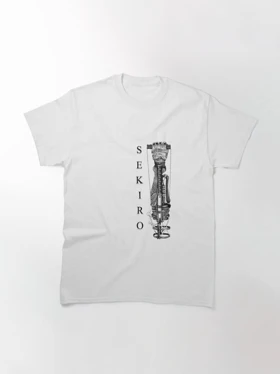 تیشرت با طرح Sekiro wolf arm سکیرو