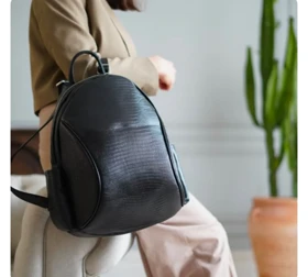 کوله چرم طبیعی یاس