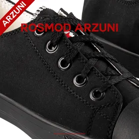 کتانی کانورس آل استار ساق کوتاه تمام مشکی - Converse All Star OX Black/Black