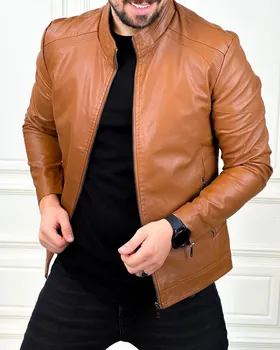 کاپشن چرم کد 2323