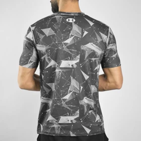 تیشرت ورزشی مردانه آندر آرمور مدل GMS-Heat Gear-3G1287 طوسی