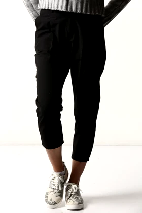 شلوار کتان پیلی دار زنانه