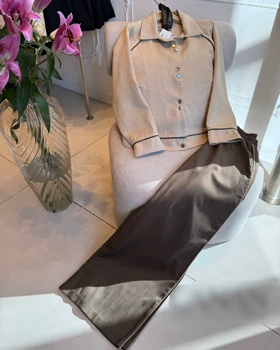 کت و شلوار خنک گلدوزی