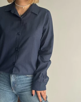 شومیز Nil (سرمه ای)