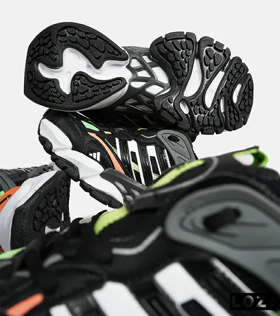 کفش کتانی مردانه و زنانه مشکی طوسی سبز ADIDAS performance x9000l4